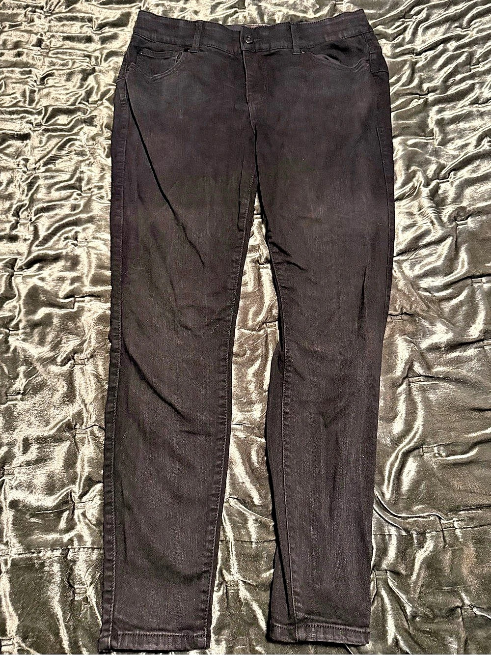 Torrid Bombshell High-Rise Skinny Jean Black Waist 14R